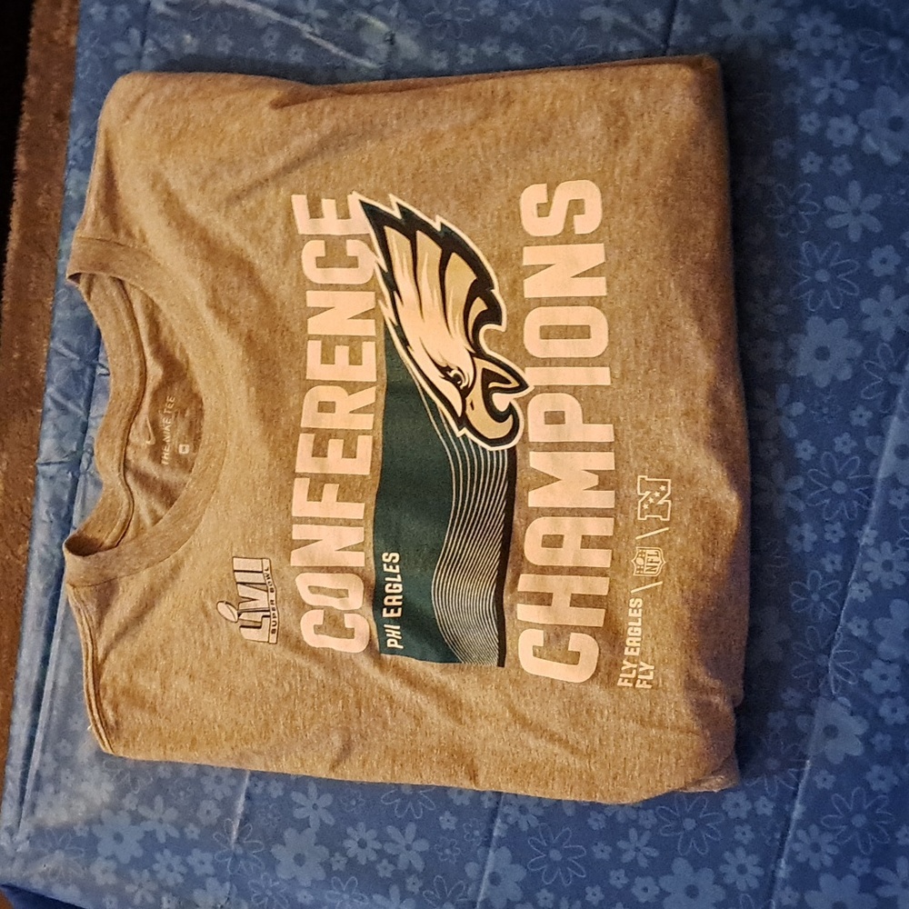 NIKE Eagles Conference Champion Long Sleeve Shirt Sz 3XL NWOT